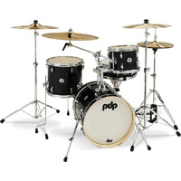 PDP New Yorker 4-piece Shell Pack - Black Onyx Sparkle