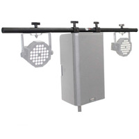 ProX X-SPLSTBAR-5FT 5 Ft. Universal Light Bar Mounting System for Point Source PA Speakers with Fly-points