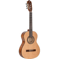 Ortega Guitars 6 String Student Series 3/4 Size Nylon Classical Guitar, Right (RSTC5M-3/4)