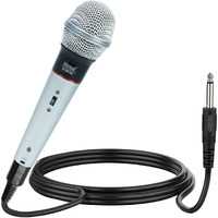 5 CORE Microphone Dynamic Vocal Handheld Mic Cardioid Unidirectional Microfono w On Off Switch + XLR Audio Cable for Singing PM 305