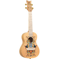 Ortega Guitars, 4-String Art Series Concert Ukulele, Right-handed, Egypt custom design, (RUAR-EY)