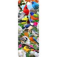 Birds for all Seasons 3-D Bookmark with Tassel