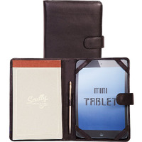 Scully Mini Tablet Cover & Padfolio (Chocolate)