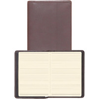 Scully Plonge Leather Ruled Journal (Chocolate)