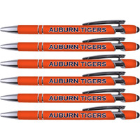 Greeting Pen Auburn Soft Touch Coated Metal Pens ith Stylus- 6 Pack 30511