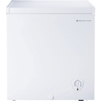 Arctic Wind 2AWWCF50A cu. ft. Compact, Additional Frozen Storage for Bulk Food, Meat, Ice Cream, for Use in Garage, Office, Mini Bar in White, 5 CF Chest Freezer