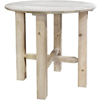 Montana Woodworks Homestead Collection Bistro Table, Round Table Top, Ready to Finish