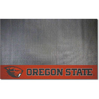 FANMATS 16850 Oregon State Beavers Vinyl Grill Mat - 26in. x 42in. - Deck Patio Protective Mat | Oil, flame, and UV resistant