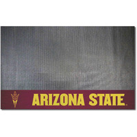 FANMATS 18275 Arizona State Sun Devils Vinyl Grill Mat - 26in. x 42in. - Deck Patio Protective Mat | Oil, flame, and UV resistant