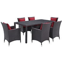 Convene 7 Piece Outdoor Patio Dining Set