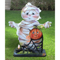 G.DeBrekht 8457406F 26 x 32 in. Some Mummy Loves You Free-Standing Garden Decor