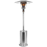 RADtec RF1-MT-STN-STL Real Flame - 96 Inch 40000 BTU Propane Heater, Finish Color: Stainless Steel