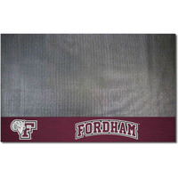 FANMATS 34124 Fordham Rams Vinyl Grill Mat - 26in. x 42in. - Deck Patio Protective Mat | Oil, flame, and UV resistant