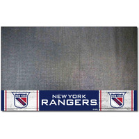 FANMATS 35555 NHL Retro New York Rangers Vinyl Grill Mat - 26in. x 42in.