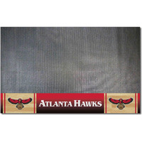 FANMATS 35227 NBA Retro Atlanta Hawks Vinyl Grill Mat - 26in. x 42in.