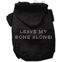 Mirage Pet Products Leave My Bone Alone Hoodies Black XL (16)