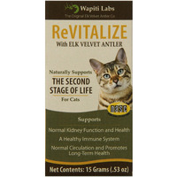 Wapiti Labs Inc Cat ReVitalize Formula Pet Supplement, 15gm