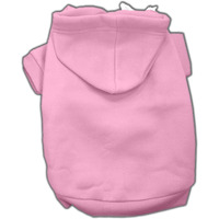 Mirage Pet Products 16-Inch Blank Hoodies, X-Large, Pink