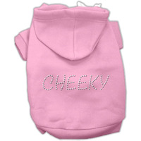 Mirage Pet Products 14-Inch Cheeky Hoodies, Large, Pink