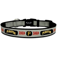 MLB Pittsburg Pirates Baseball Pet Collar, Toy, Reflective