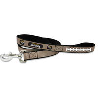 Jacksonville Jaguars Reflective Football Leash - S,Small,Silver