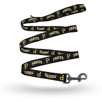 Rico Industries MLB Pittsburgh Pirates Pet LeashPet Leash Size S/M, Team Colors, Size S/M