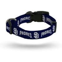 Rico Industries MLB San Diego Padres Pet CollarPet Collar Medium, Team Colors, Medium