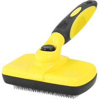 Self Cleaning Slicker Brush Pets Dogs Grooming Shedding Tools Pet Hair Grooming Remover