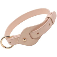 Pet Life Ever-Craft Boutique Series Adjustable Designer Leather Dog Collar, SM, Pink