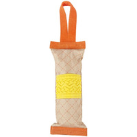 Pet Life  'Quash' Water Bottle Inserting Nylon and Rubber Crackling Dog Toy