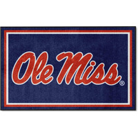 FANMATS 6838 Team Color 44  x 71  Rug (Ole Miss)