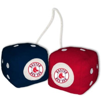 Boston Red Sox MLB 3 Car Fuzzy Dice