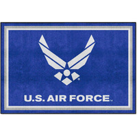 Fanmats 7187 US Air Force 5' x 8' Nylon Rug