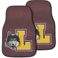 FANMATS NCAA Loyola University Chicago Ramblers Nylon Face 2-pc Carpet Car Mat Set, 18 x27