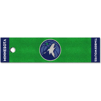 FANMATS 9335 Minnesota Timberwolves Putting Green Mat - 1.5ft. x 6ft.