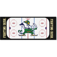 FANMATS NCAA Notre Dame College Team Logo Sports Hallway Room Decorative Floor Area Rug Football Field Runner 30 x72