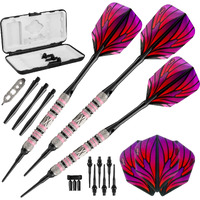 Viper Wings 80% Tungsten Soft Tip Darts with Storage/Travel Case, 16 Grams