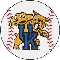 FANMATS Team Support Sports Carpet Decorative Accessories Logo Printed University of Kentucky Baseball Mat