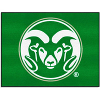 FANMATS 4983 Colorado State University All-Star Mat | Green | 33.75 x42.5  | Ram Head Primary Logo