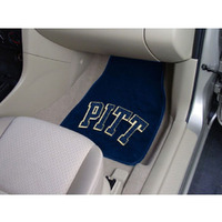 University of Pittsburgh Carpeted Car Mats - Set of 2