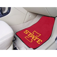 Fanmats Iowa State University 2-pc Carpet Car Mat Set/17 x27