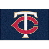 Fan Mats 6396 MLB - Minnesota Twins 19  x 30  Starter Series Area Rug / Mat