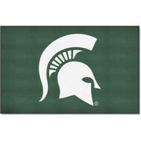 FANMATS 4534 Michigan State Spartans Ulti-Mat Rug - 5ft. x 8ft. | Sports Fan Area Rug, Home Decor Rug and Tailgating Mat