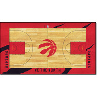 FANMATS - 9507 NBA Toronto Raptors Nylon Face NBA Court Runner-Small 24x44