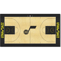 FANMATS NBA Utah Jazz Nylon Face NBA Court Runner-Small , 24x44