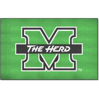 FANMATS 3915 Marshall Thundering Herd Ulti-Mat Rug - 5ft. x 8ft. | Sports Fan Area Rug, Home Decor Rug and Tailgating Mat