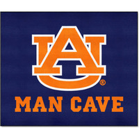 FANMATS 14530 Auburn Tigers Man Cave Tailgater Rug - 5ft. x 6ft. Sports Fan Area Rug, Home Decor Rug and Tailgating Mat