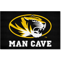 FANMATS 14679 Missouri Tigers Man Cave UltiMat Rug - 5ft. x 8ft. | Sports Fan Area Rug, Home Decor Rug and Tailgating Mat