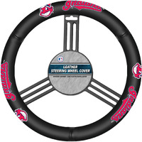 MLB Cleveland Indians Leather Steering Wheel Cover