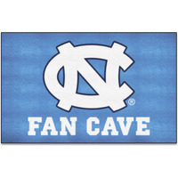 FANMATS 14622 North Carolina Tar Heels Man Cave Tailgater Rug - 5ft. x 6ft. Sports Fan Area Rug, Home Decor Rug and Tailgating Mat